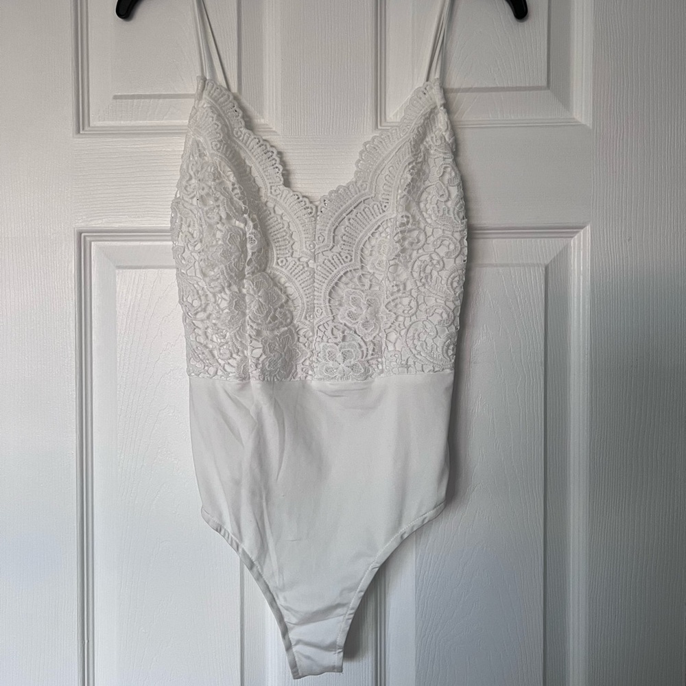 white bodysuit